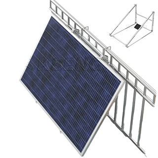 Staffa solare per balcone, facile da installare, regolabile, per magazzino UE