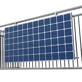 Staffa per balcone solare in alluminio regolabile per magazzino UE