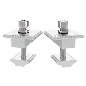 Morsetto centrale solare in alluminio per accessorio per pannello solare a prezzo di fabbrica