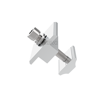 Morsetto centrale solare in alluminio per accessorio per pannello solare a prezzo di fabbrica