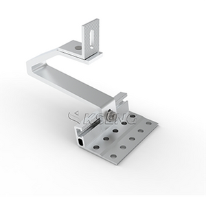 Gancio per tetto solare in alluminio all'ingrosso con piede a L
