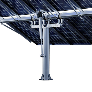 Inseguitore solare KST-SPH con azionamento girevole ad asse singolo