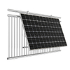 Staffa di montaggio solare per balcone in alluminio di facile installazione in stock UE