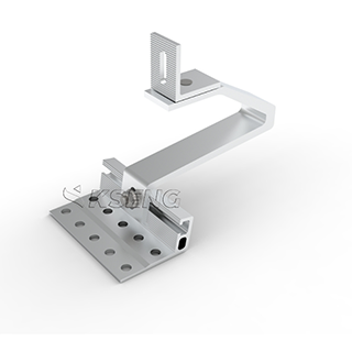 Gancio per tetto solare in alluminio all'ingrosso con piede a L