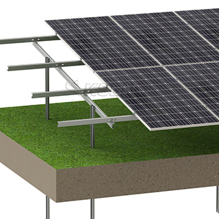 Struttura delle staffe di montaggio a terra del pannello solare fotovoltaico in acciaio del produttore