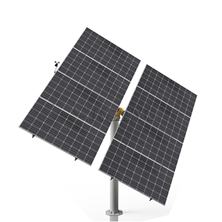 Sistema solare commerciale con inseguimento solare a palo singolo KST-SPT