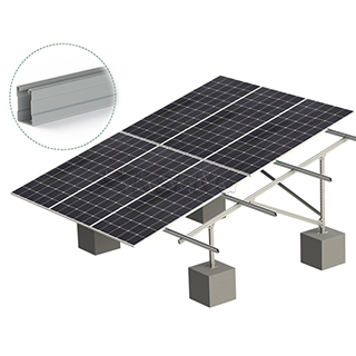 Sistemi di montaggio a terra solari in acciaio al carbonio ad alta resistenza all'ingrosso